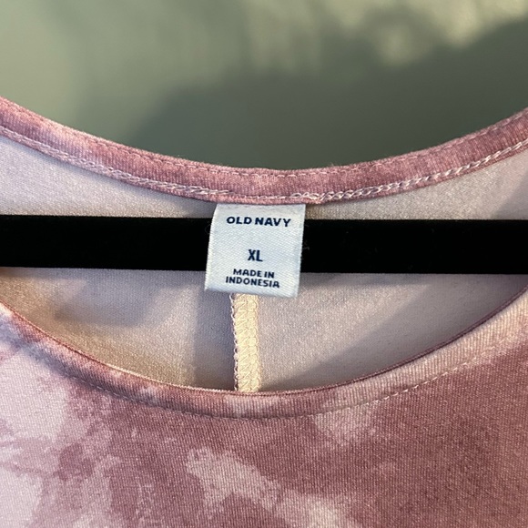 Old Navy pink tie-dye dress, XL - Picture 3 of 3
